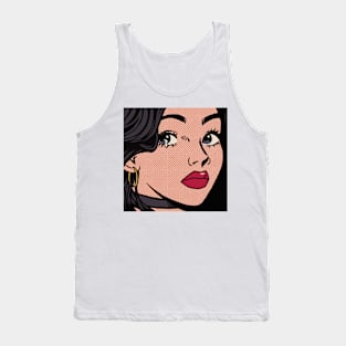 woman's sadness Tank Top